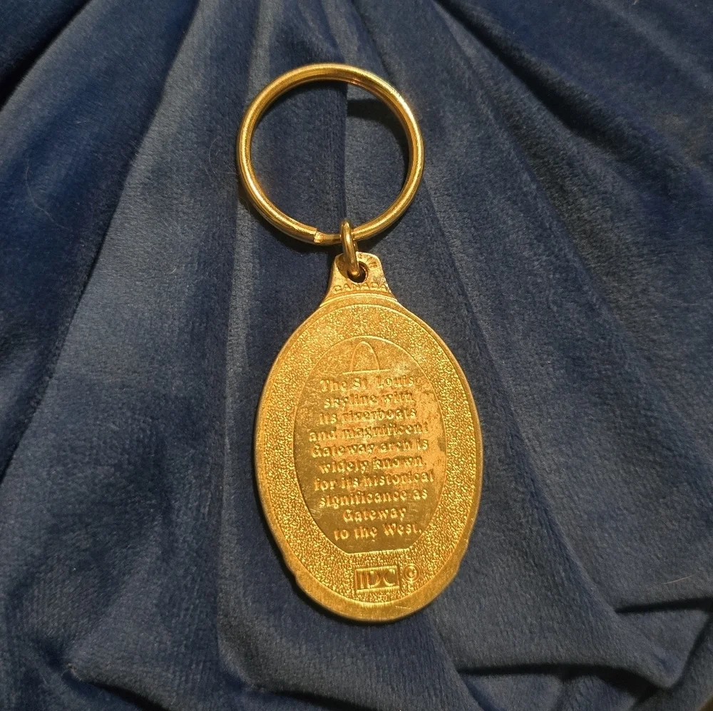 Vintage St. Louis Souvenir Keychain